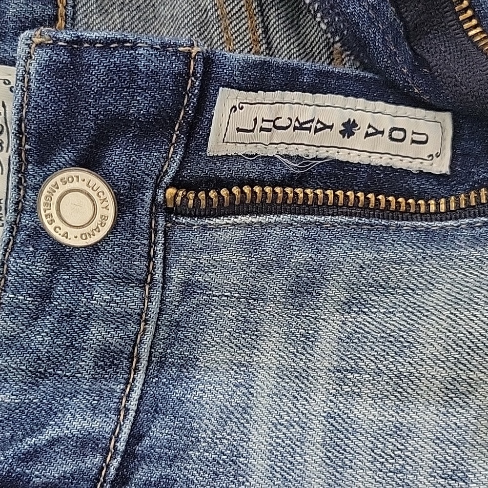 Lucky Brand Jeans Womans Size 0/25 Blue Sienna Slim Boyfriend Denim flex - Picture 7 of 17